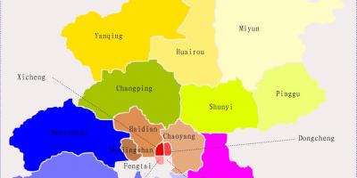 પેકિંગ ચાઇના નકશો